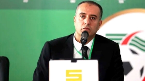 رئيس الاتحادية الجزائرية لكرة القدم، وليد صادي