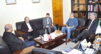 سفير دولة فلسطين يزور &quot;المساء&quot; 