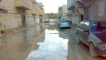 المدينة تغرق في مياه الصرف الصحي