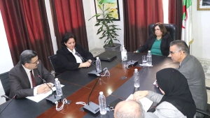 وزيرة البيئة والطاقات المتجددة، فازية دحلب