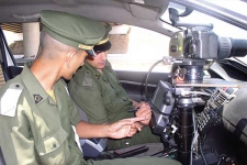 قيادة الدرك الوطني تضع جهاز رادار جديد لمراقبة السرعة