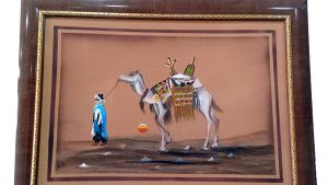 تراث الصحراء يوشح رواق "محمد تمام"