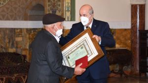 رئيس الجمهورية، السيد عبد المجيد تبون