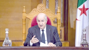 رئيس الجمهورية، السيد عبد المجيد تبون