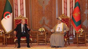 رئيس الجمهورية، السيد عبد المجيد تبون - جلالة السلطان هيثم بن طارق