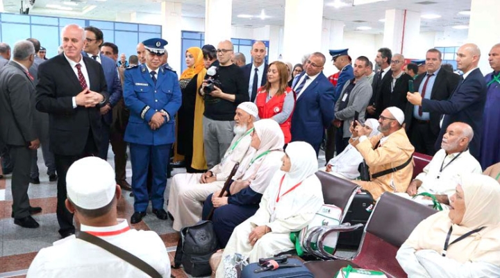 توجه 250 حاج نحو البقاع المقدسة