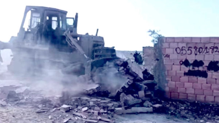 هدم 350 بناية فوضوية بحاسي بونيف