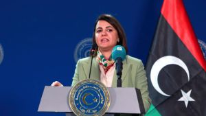 وزيرة الخارجية الليبية نجلاء المنقوش