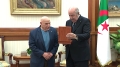 رئيس الجمهورية السيد عبد المجيد تبون - الروائي والمجاهد الكبير رشيد بوجدرة