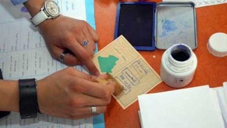 مسيرة مؤيدة للانتخابات الرئاسية