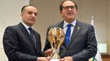 جمعية اللجان الأولمبية الإفريقية تكرّم الوزير الأول نذير العرباوي