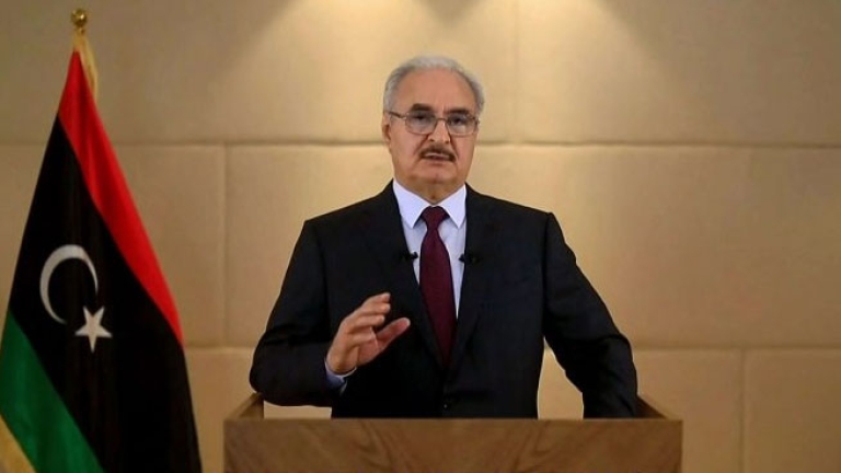 خليفة حفتر يعلن رسميا ترشحه لانتخابات ديسمبر