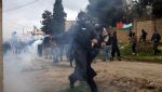 إصابة عشرات الفلسطينيين بالاختناق