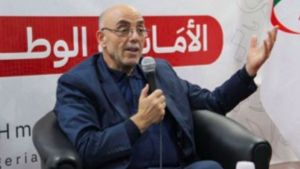 رئيس حركة مجتمع السلم، عبد العالي حساني الشريف