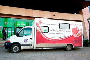 «موبيليس» تتبرع بالدم لصالح المرضى