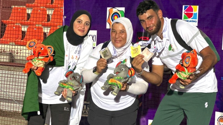 النخبة الوطنية تفتك خمس ميداليات