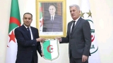 رئيس الاتحاد الجزائري لكرة القدم وليد صادي - المدرب الوطني فلاديمير بيتكوفيتش