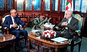 رئيس الدولة، عبد القادر بن صالح + الوزير الأول نور الدين بدوي