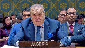مندوب الجزائر في مجلس الأمن عمار بن جامع
