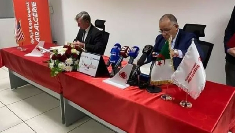 الجوية الجزائرية توقّع اتفاقية لاقتناء 8 طائرات" بوينغ"