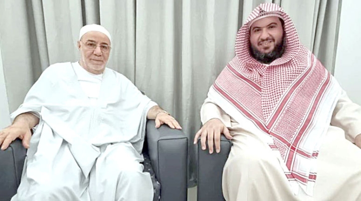 بلمهدي يستقبل المحكم الدولي في المسابقات القرآنية