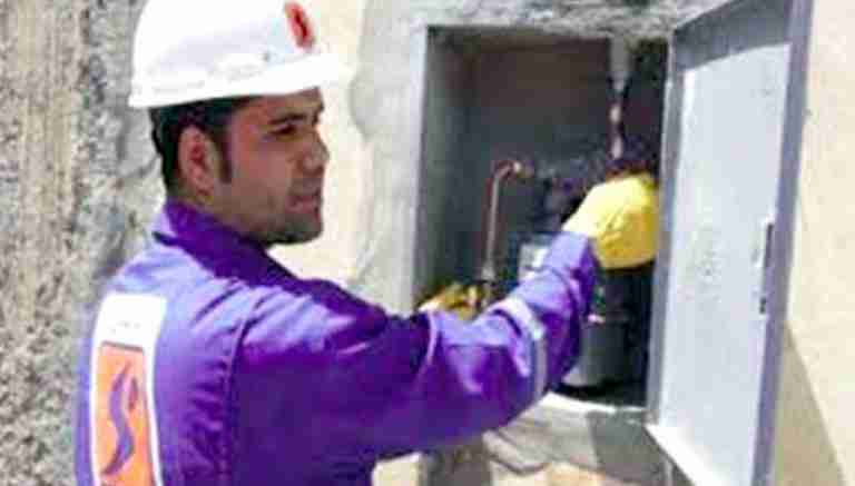 ربط منازل 1200 عائلة بشبكة الغاز الطبيعي