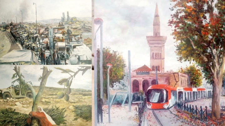 المعنى يسبق اللون وغزة بأطياف الشجن