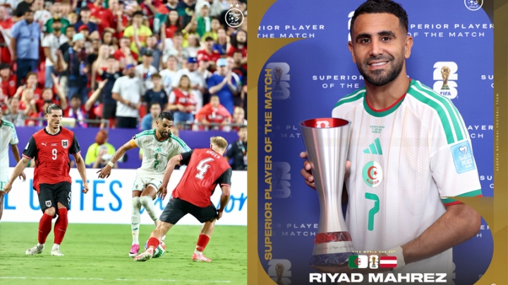 رياض محرز يرد على منتقديه بأرقام تاريخية في المونديال