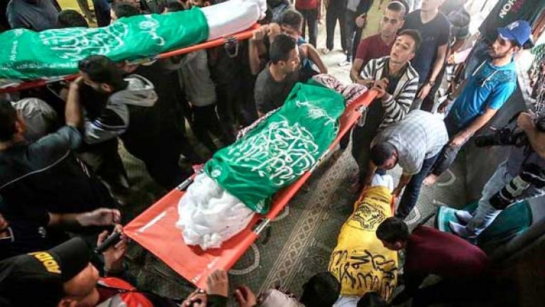استشهاد 35 فلسطينيا في قطاع غزّة خلال أسبوعين