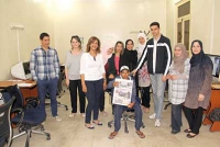  الطفل حسان حبادي من تيمياوين في زيارة لـ&quot;المساء&quot; �