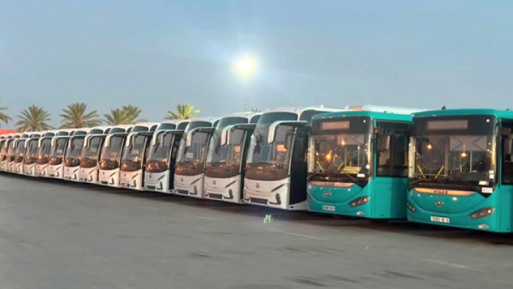 النّقل الجامعي يتدعم بـ155 حافلة جديدة