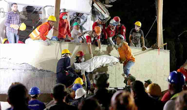 224 قتيل في زلزال المكسيك