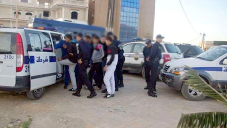 توقيف 13 شخصا بحي سيدي حماد بمفتاح