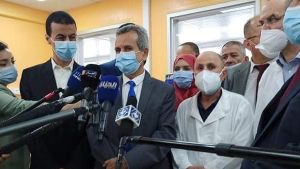 وزير الصحة والسكان وإصلاح المستشفيات، عبد الرحمان بن بوزيد