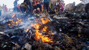 "حماس" تحمّل الرئيس الأمريكي مسؤولية مجزرة رفح