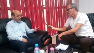 رئيس الائتلاف العالمي لنصرة فلسطين أحمد ابراهيمي