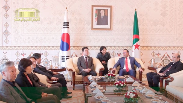 وفد الجمعية الوطنية الكورية ينهي زيارته إلى الجزائر