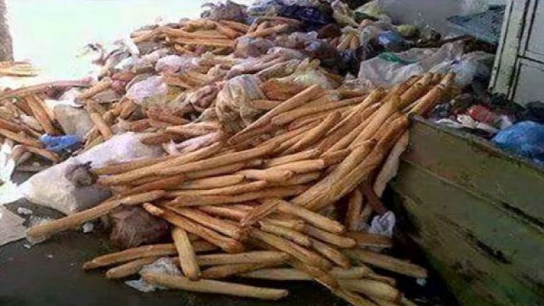 تبذير الخبز يكلف 340 مليون دولار سنويا