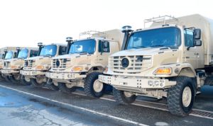 تسليم 771 مركبة لوزارة الدفاع ومؤسسات اقتصادية