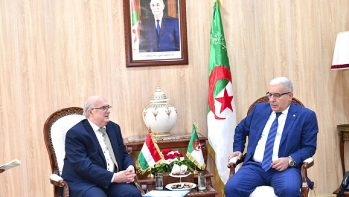 بوغالي يستقبل سفير جمهورية المجر