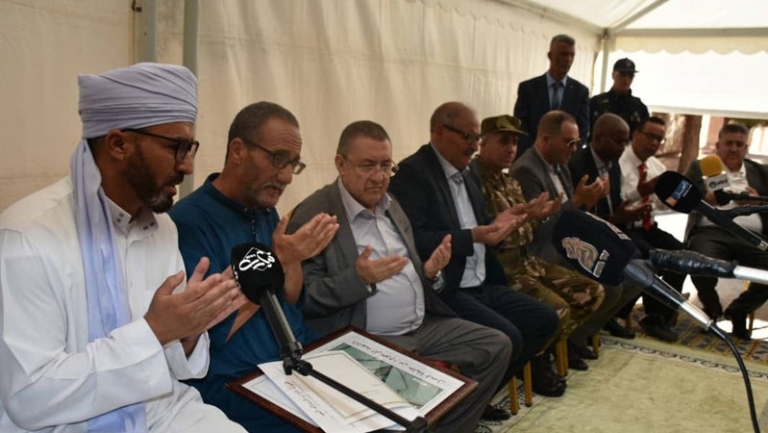 نعمل على تنفيذ تعليمات الرئيس في التكفل بعائلات شهداء الحرائق