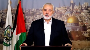 رئيس المكتب السياسي لحركة المقاومة الإسلامية حماس إسماعيل هنية
