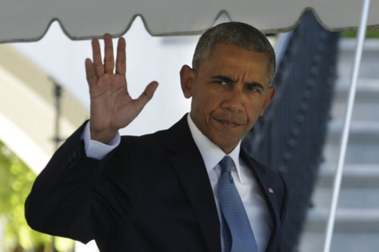 أوباما يغادر البيت الأبيض كأول رئيس أسود يحكم الولايات المتحدة