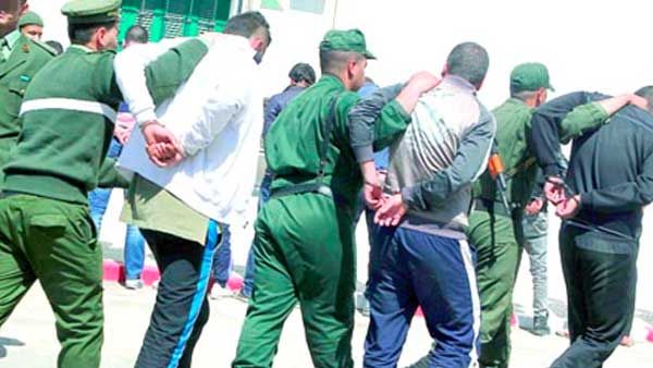 توقيف 250 شخص وحجز 38 كلغ من الكيف