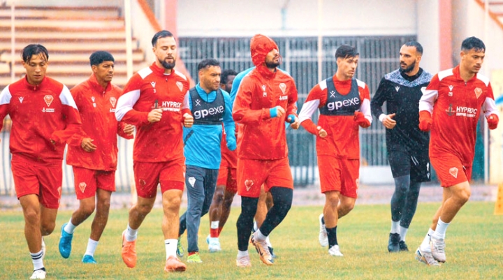 الفرنسي بوميل في أحسن رواق لتدريب "الحمراوة"
