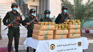 حجز 600 كلغ من الكيف المعالج بالحدود مع المغرب