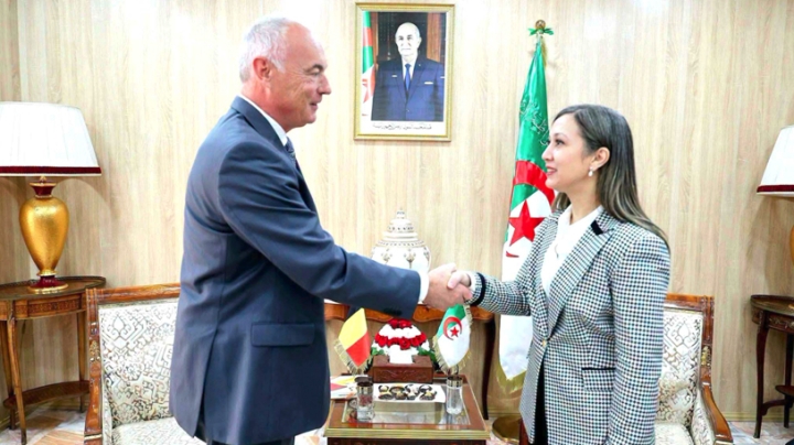 ترقية التعاون البرلماني الجزائري البلجيكي