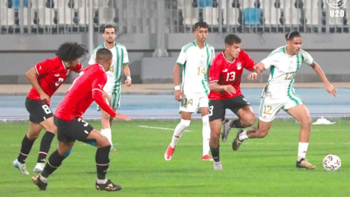 شبان "الخضر" يتعادلون أمام مصر