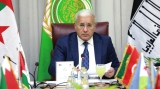 رئيس المجلس الشعبي الوطني، رئيس الاتحاد البرلماني العربي، السيّد إبراهيم بوغالي