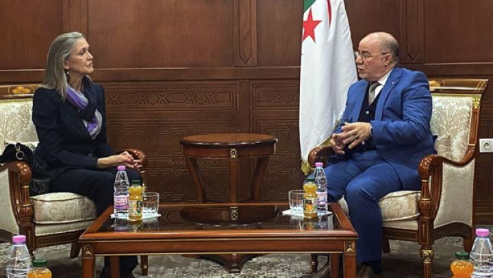 بلمهدي يستقبل سفيرة هولندا بالجزائر